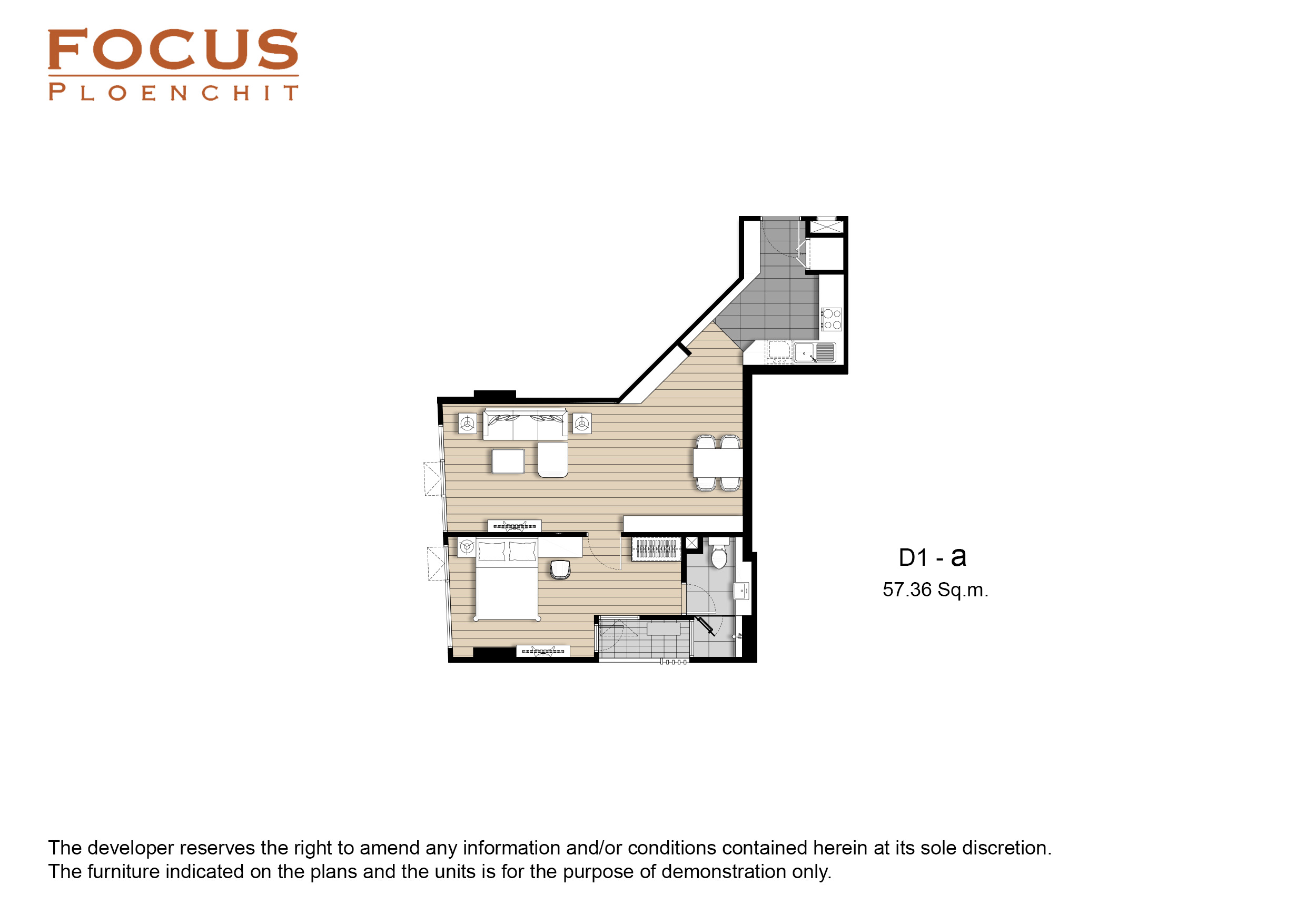 Focus Condominium Ploenchit, sukhumvit, chidlom, luangsuan, luxury, focus, Condo