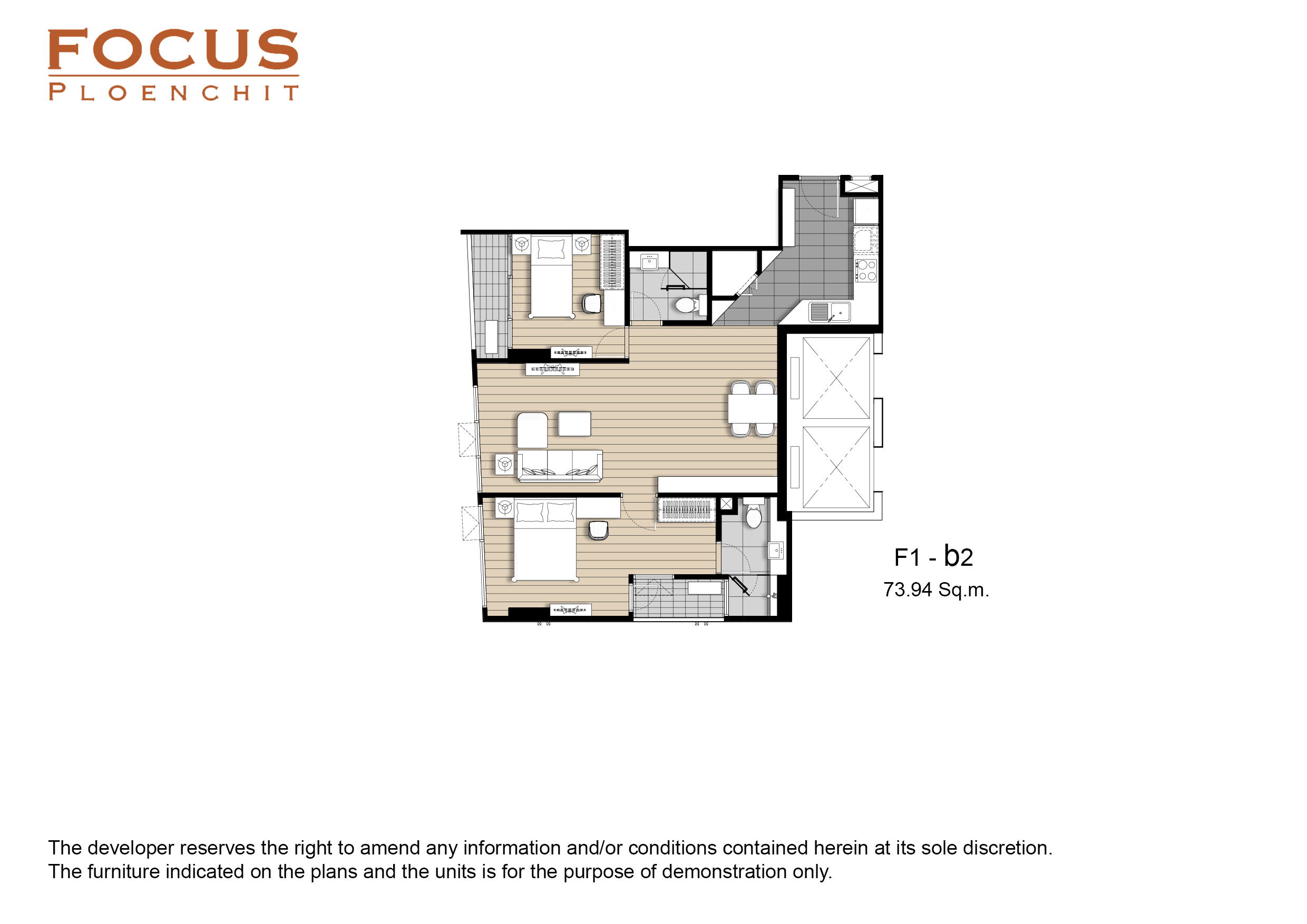 Focus Condominium Ploenchit, sukhumvit, chidlom, luangsuan, luxury, focus, Condo